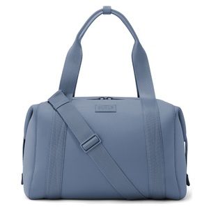 Dagne Dover Large Neoprene Carryall Duffle Bag NWT Ash Blue